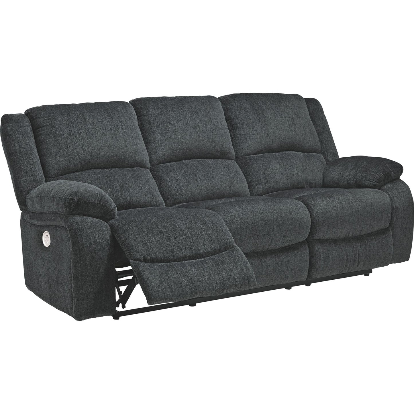 Draycoll Power Reclining Sofa - Slate