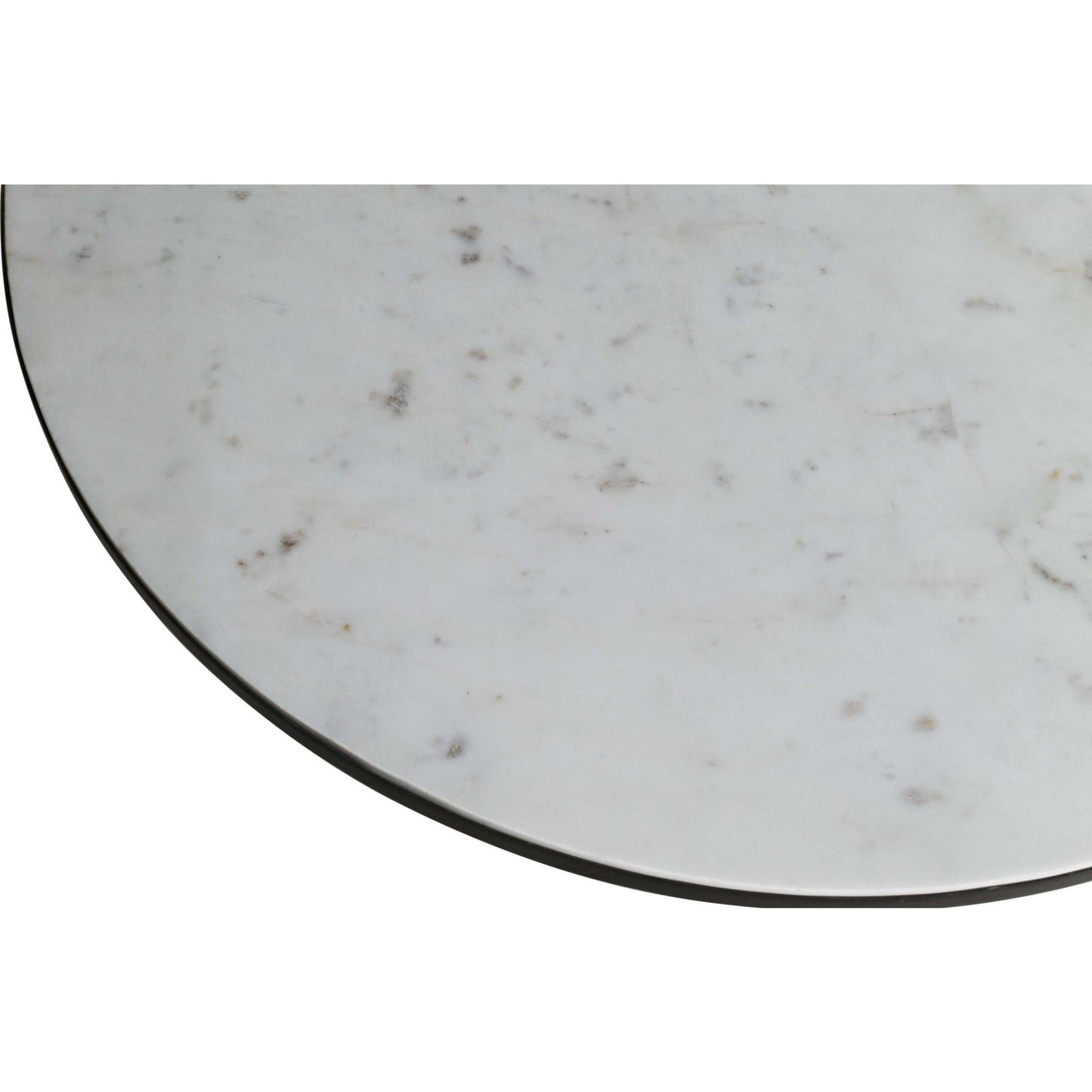 Circularity Coffee Table - White and Gunmetal