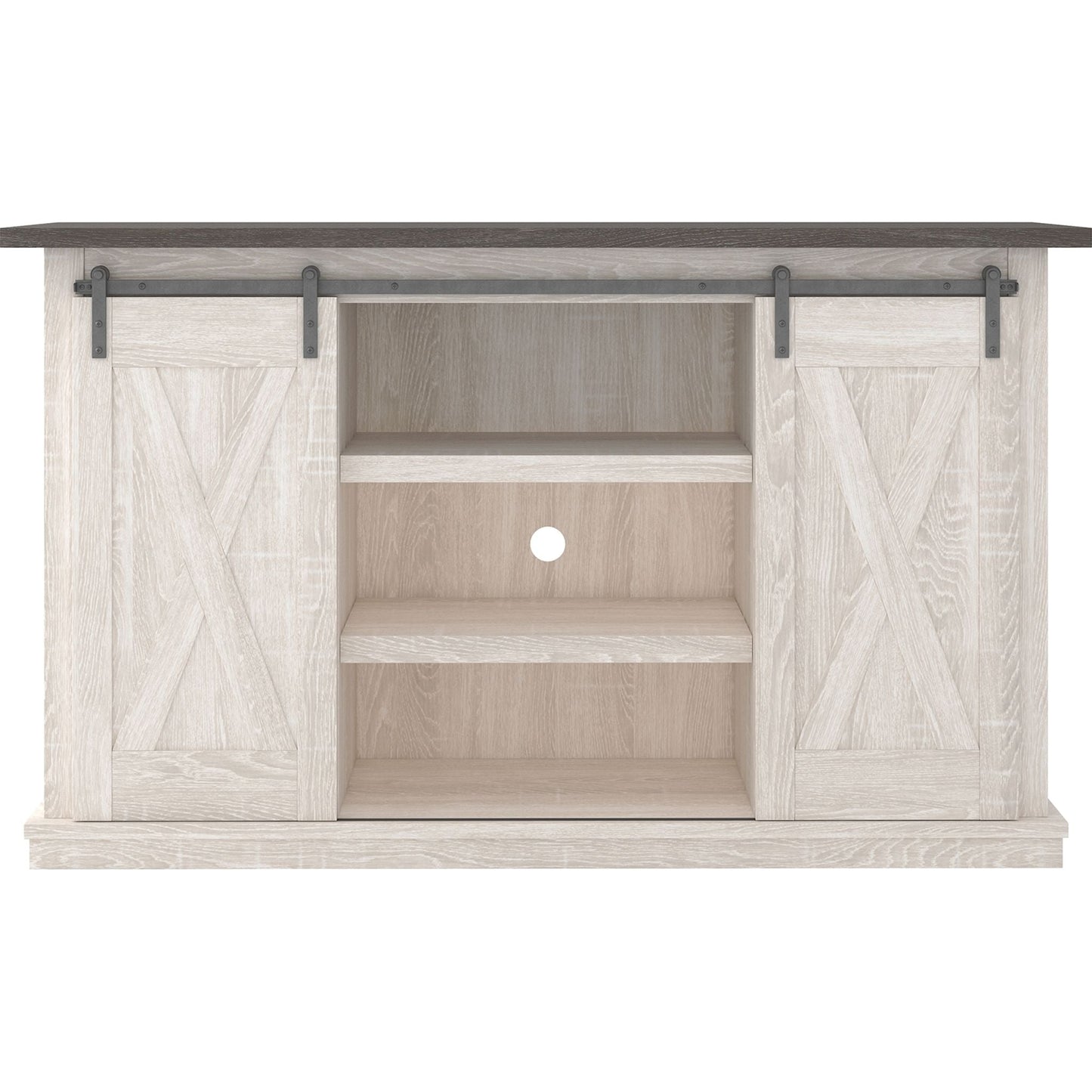 Dorrinson TV Stand - Two-tone