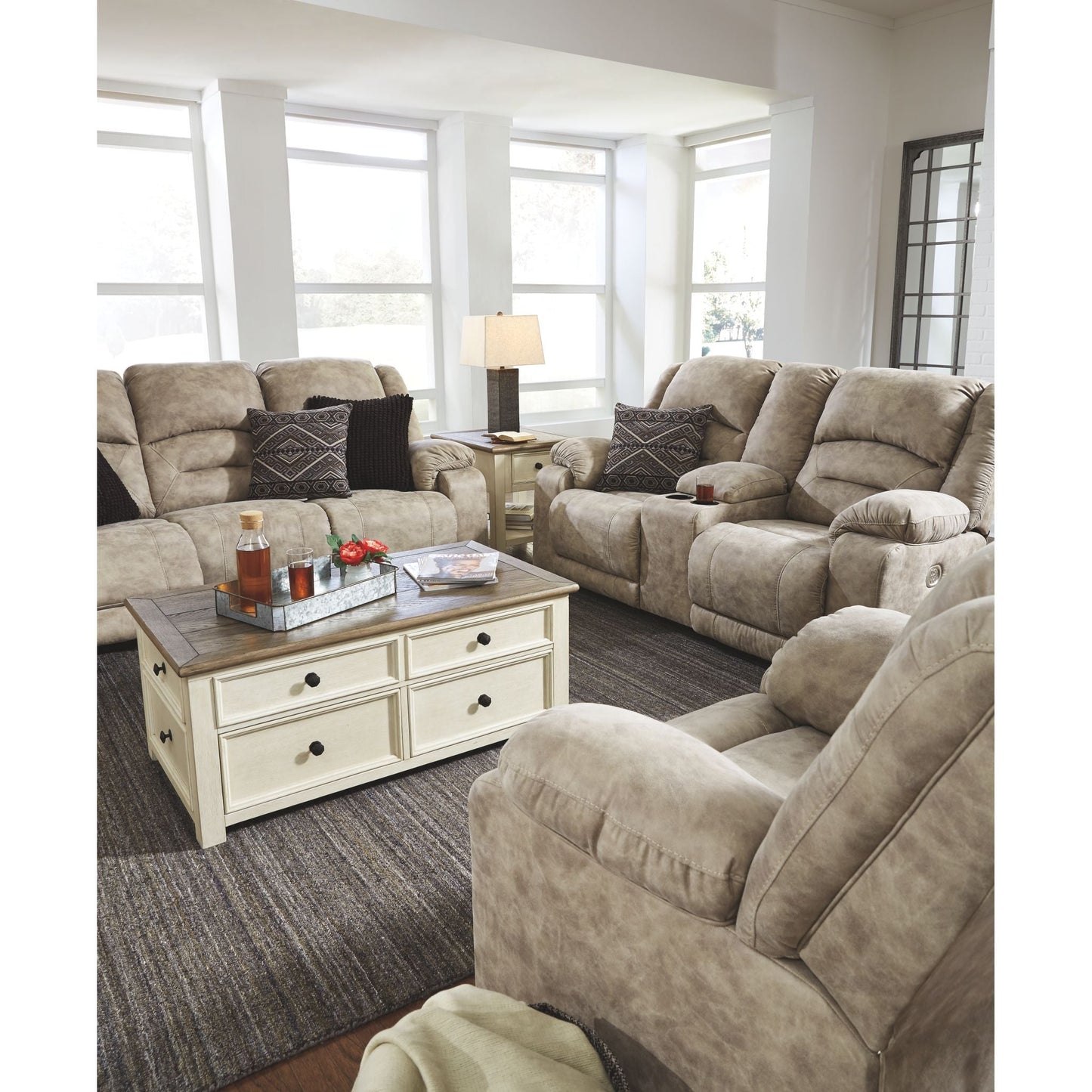Bolanburg End Table - Two-tone