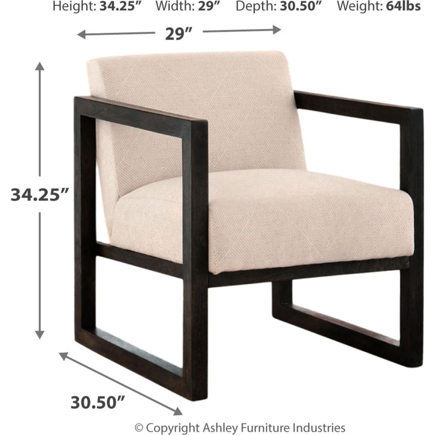 Alarick Accent Chair - Cream