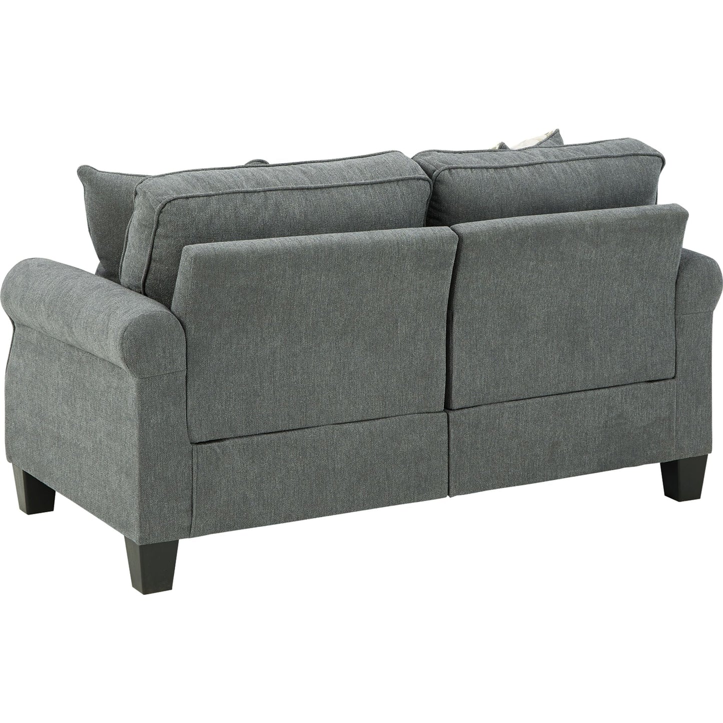 Alessio Loveseat - Charcoal