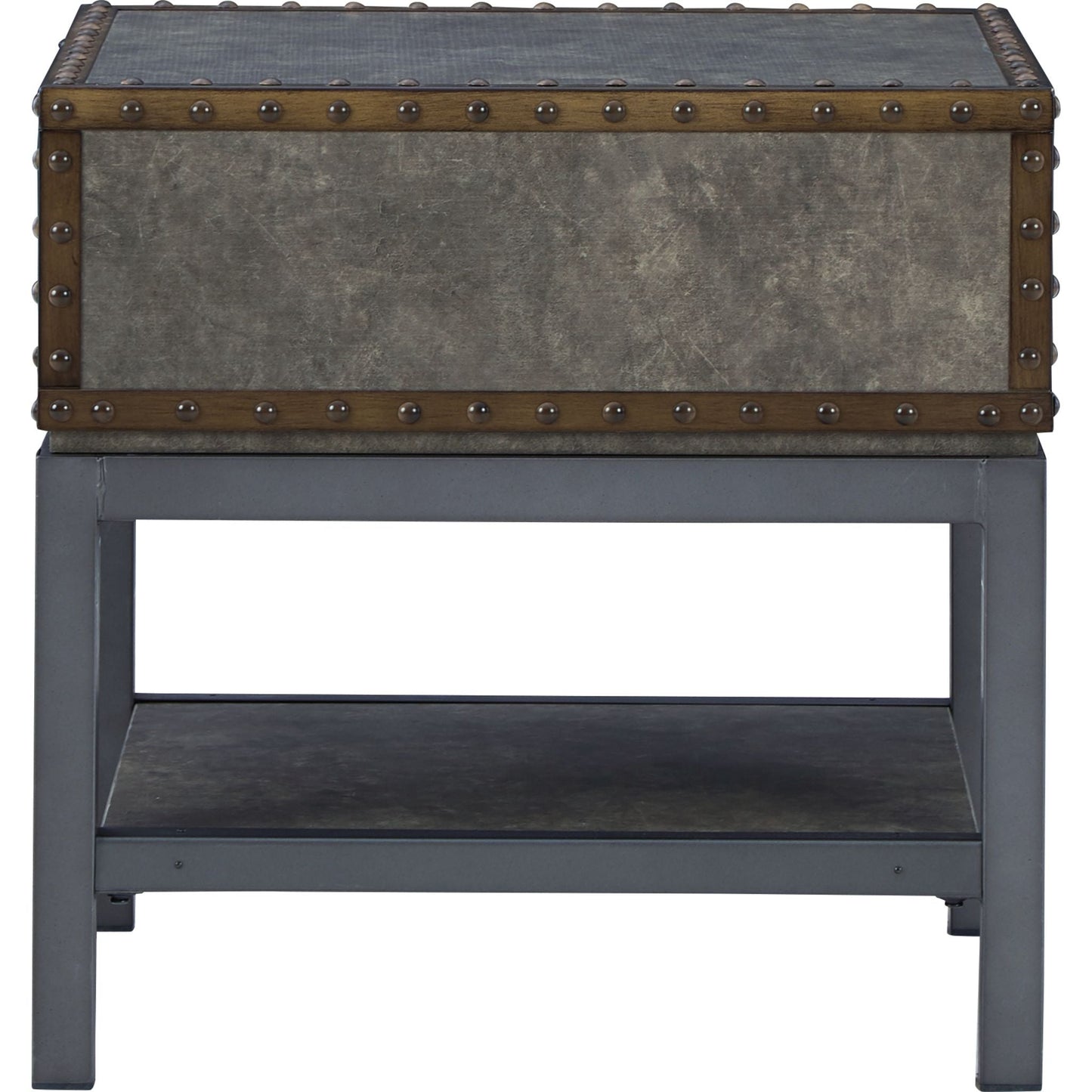 Derrylin End Table - Brown