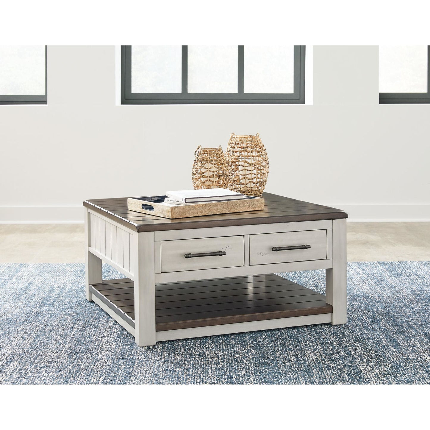 Darborn Coffee Table - Gray/Brown