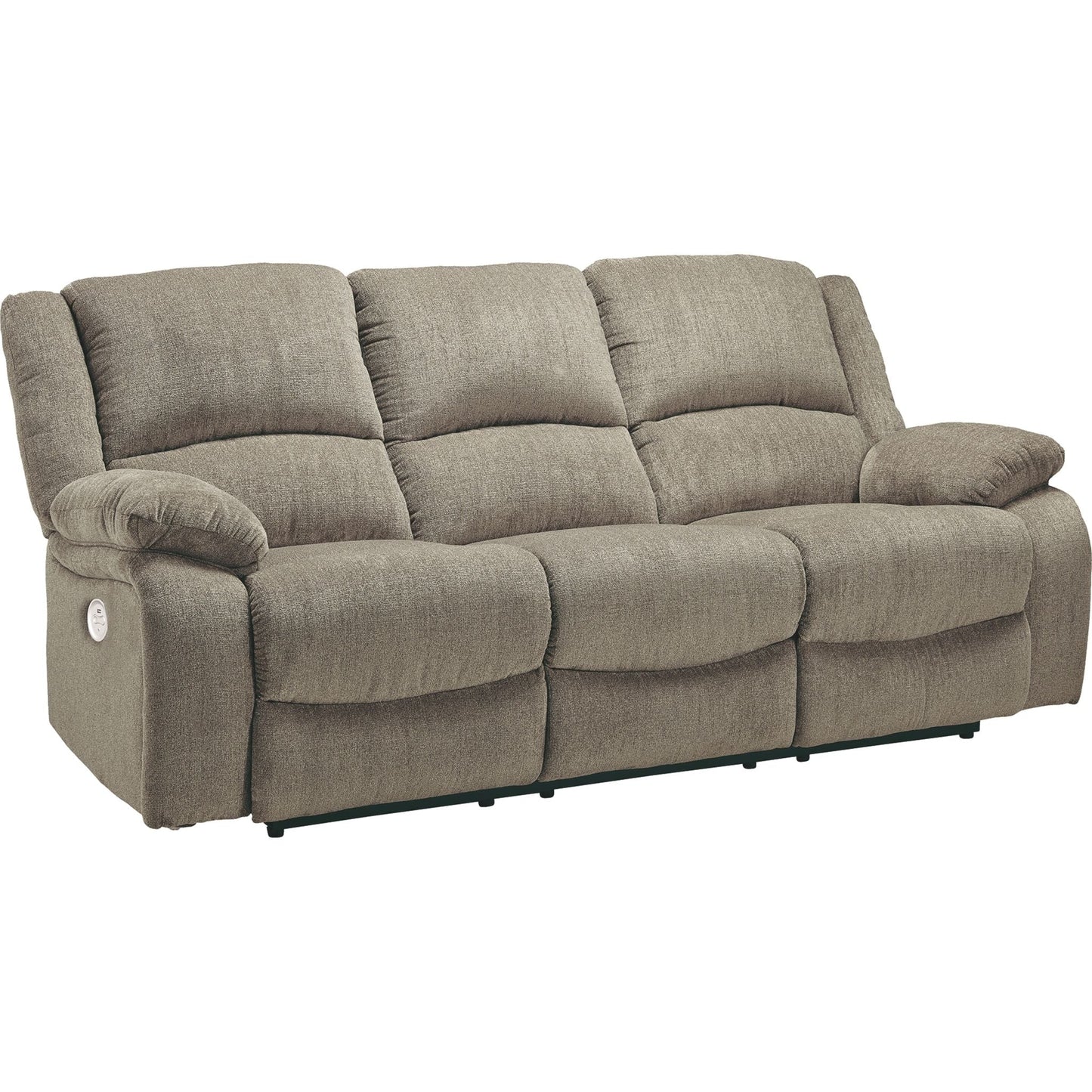 Draycoll Power Reclining Sofa - Pewter