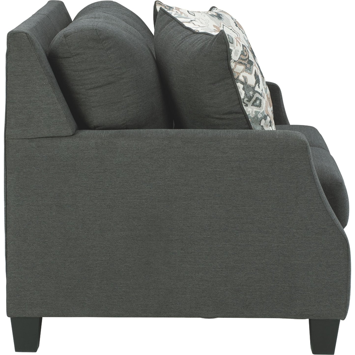 Bayonne Loveseat - Charcoal