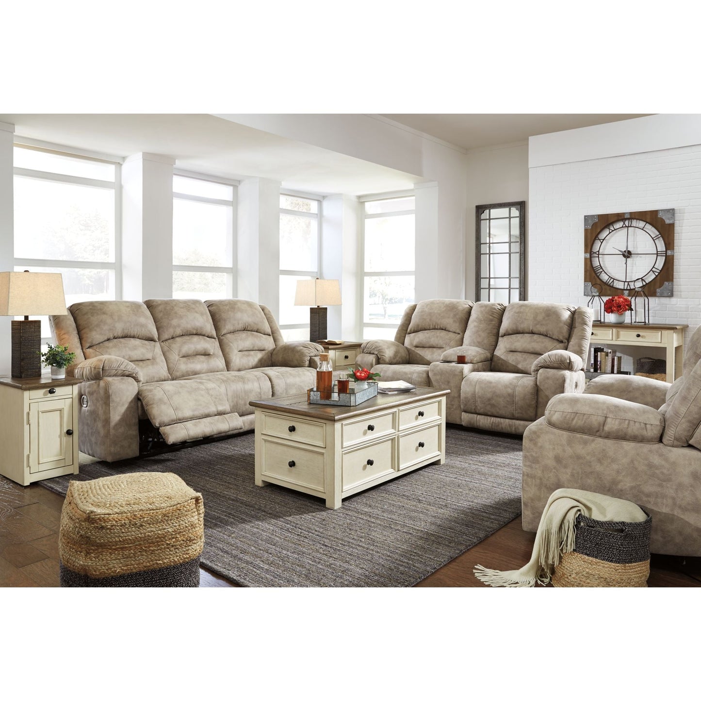 Bolanburg Chairside End Table - Two-tone