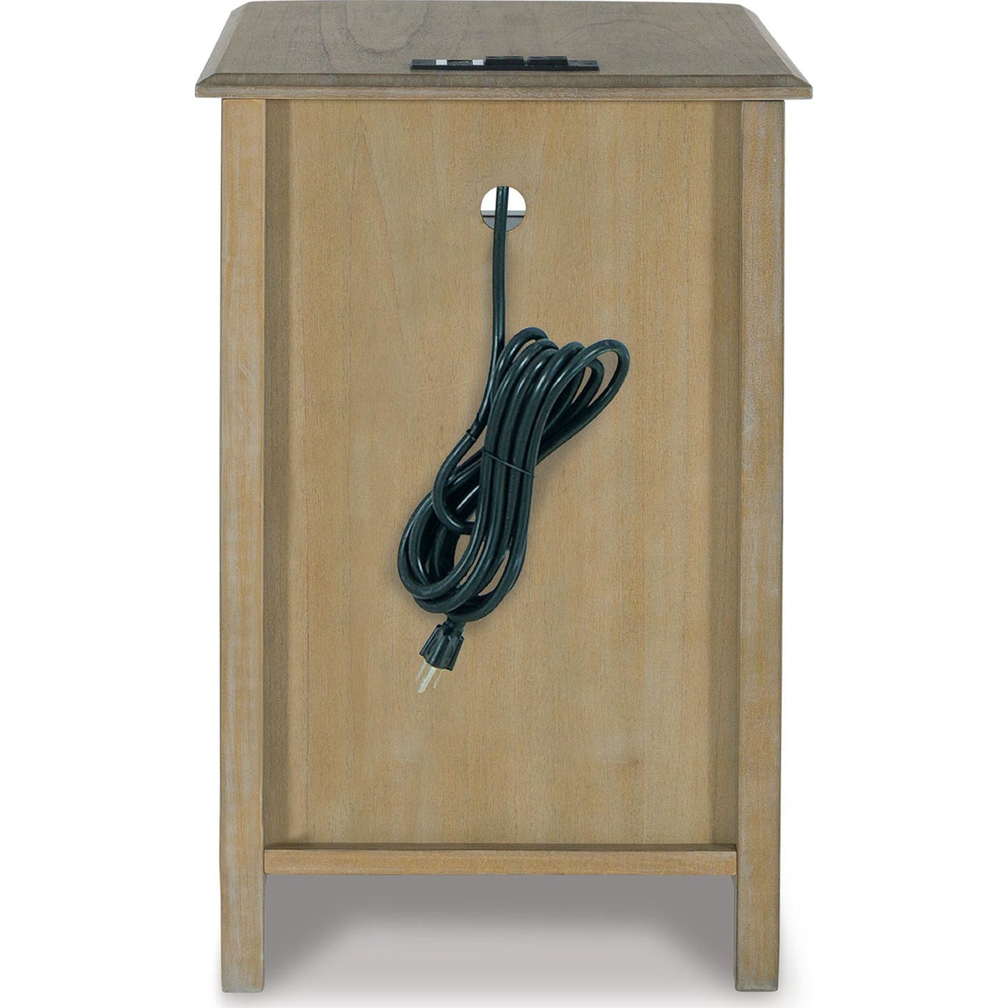 Devonsted Chair Side End Table - Light Brown