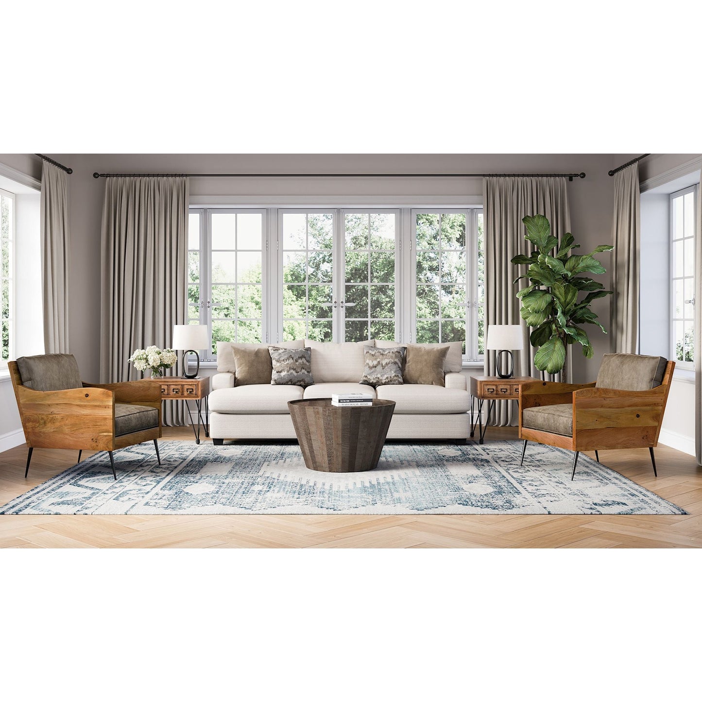 Conundrum Coffee Table - Grey Wash