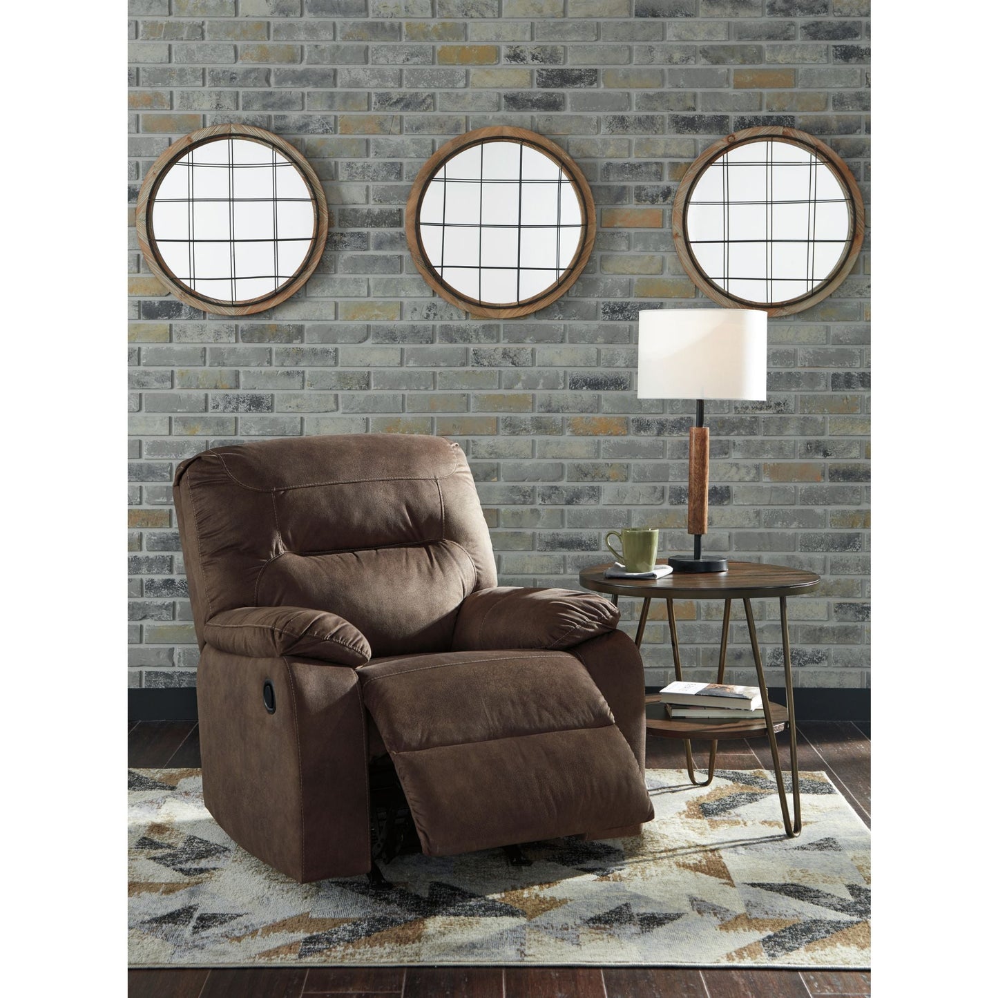 Bolzano Rocker Recliner - Coffee