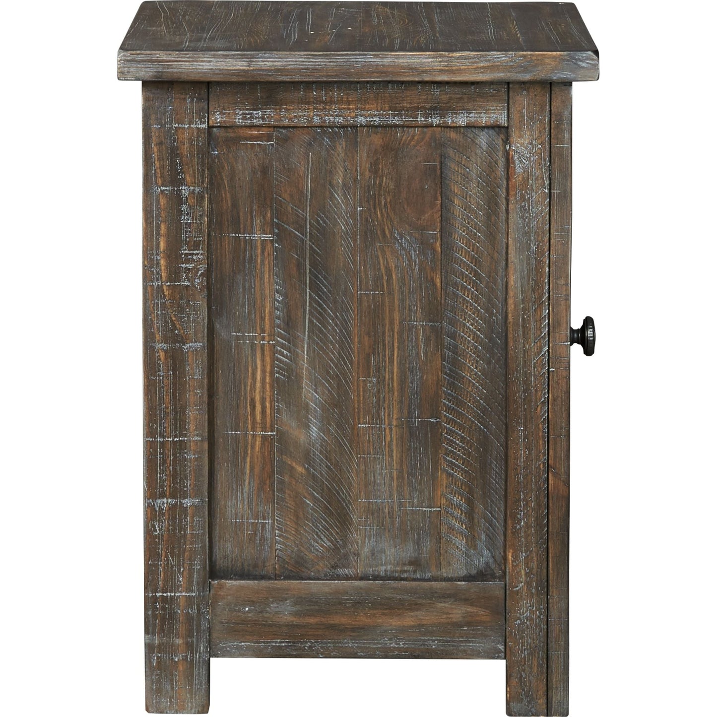 Bleeker Chair Side End Table - Brown