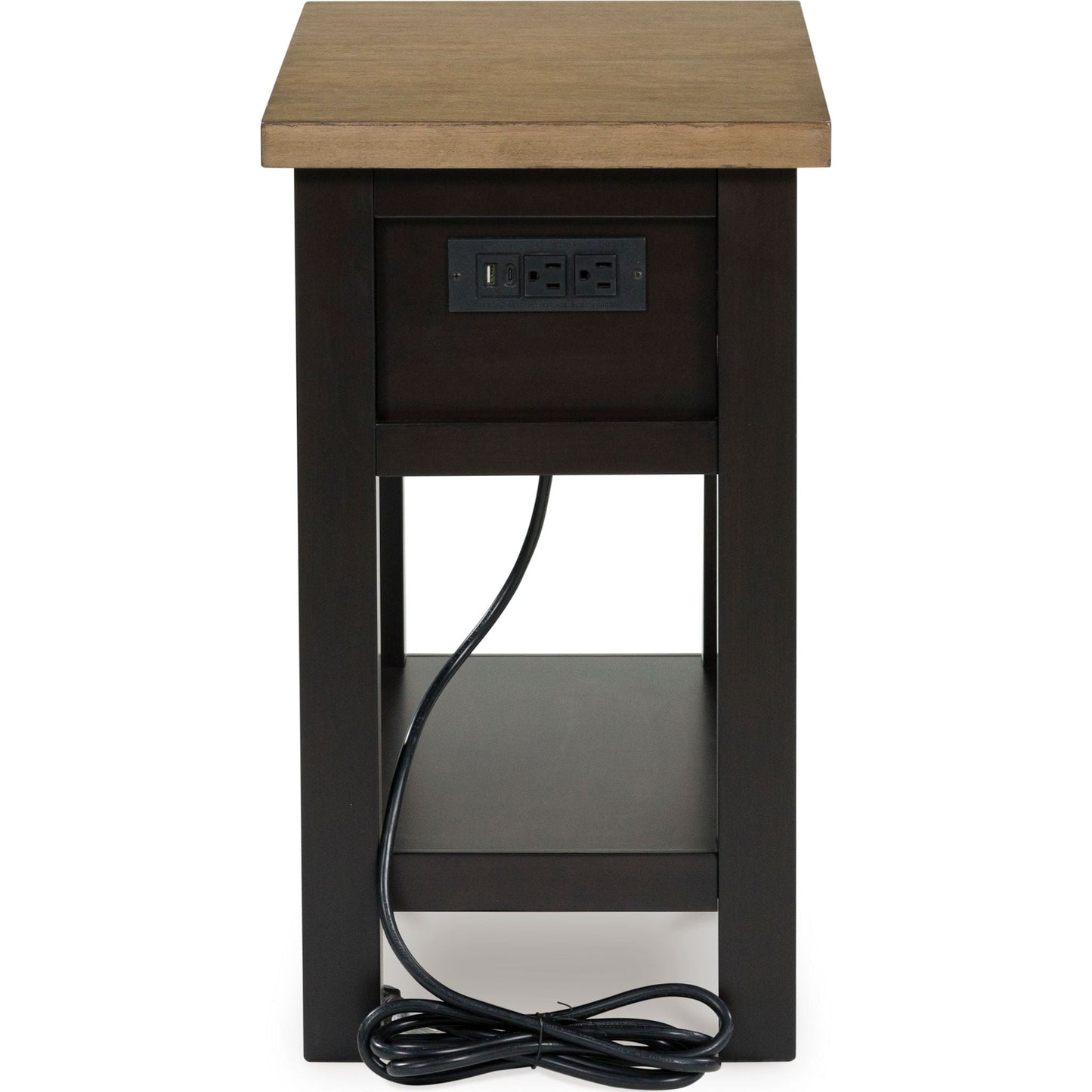 Drazmine Chairside End Table - Brown