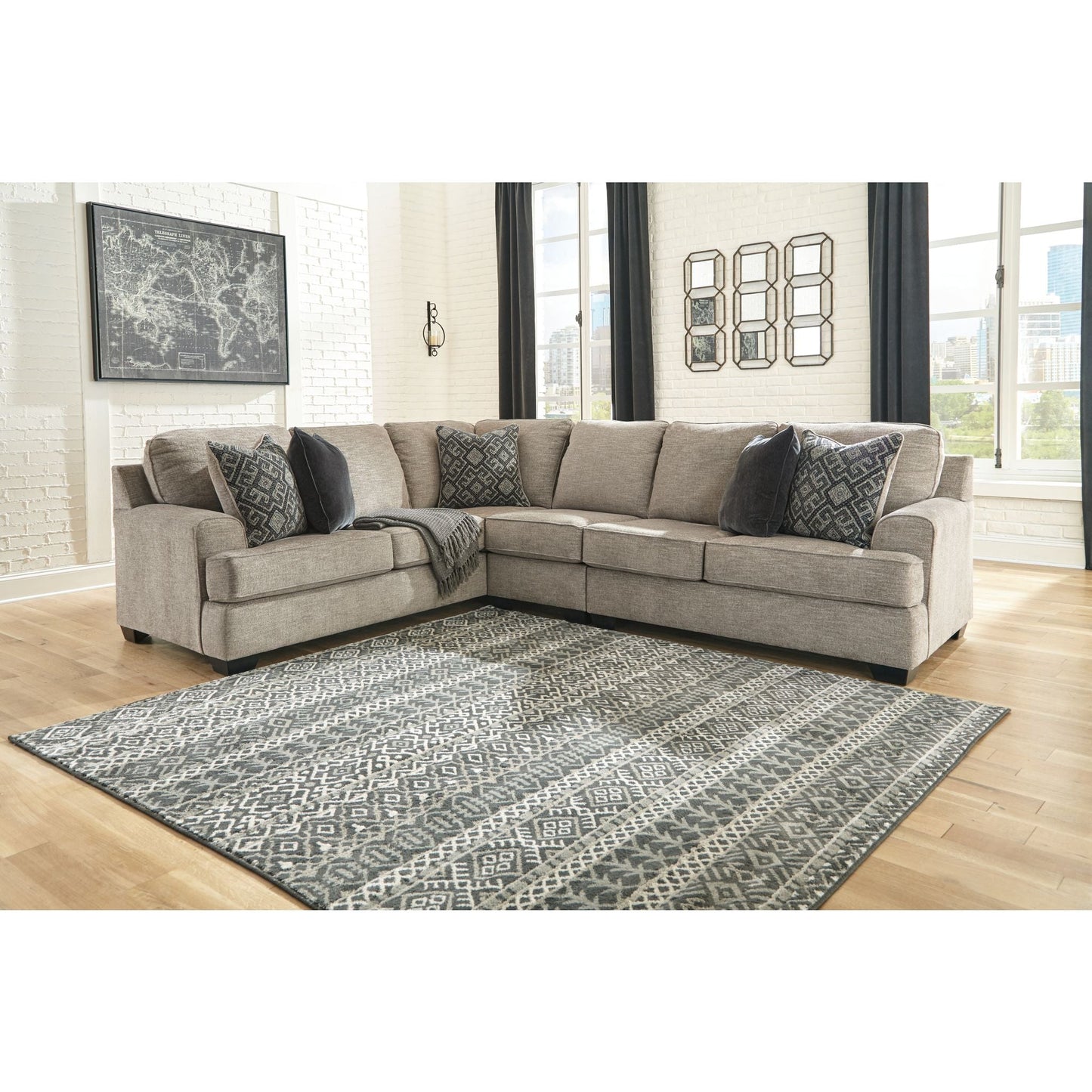 Bovarian 3 Piece Sectional