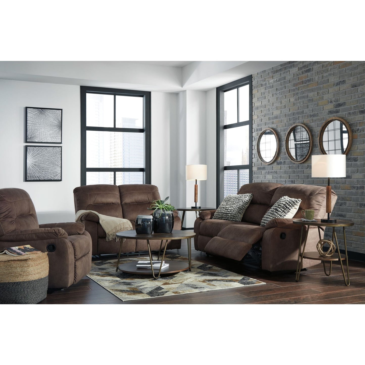 Bolzano Rocker Recliner - Coffee