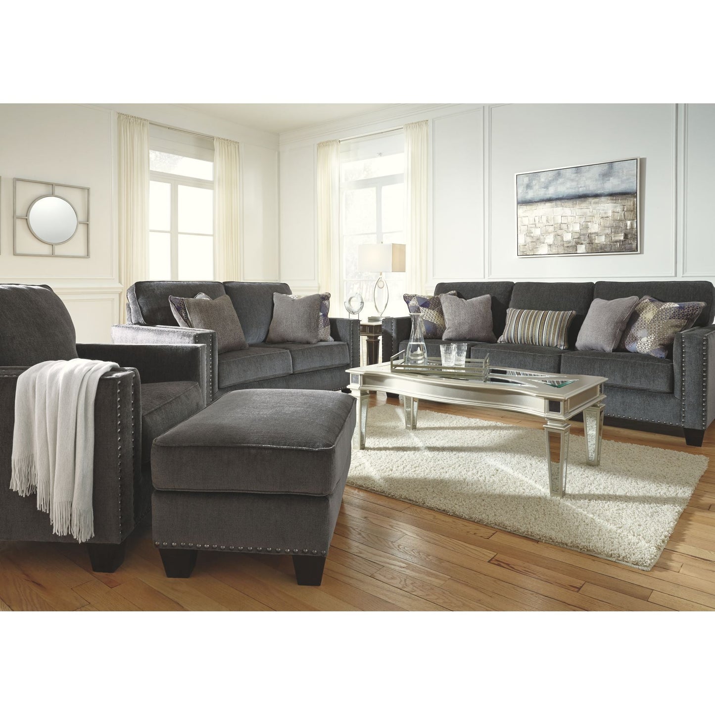 Dilanger Sofa - Smoke