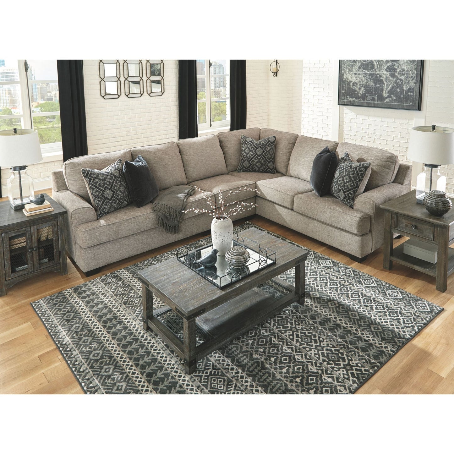 Bovarian 3 Piece Sectional