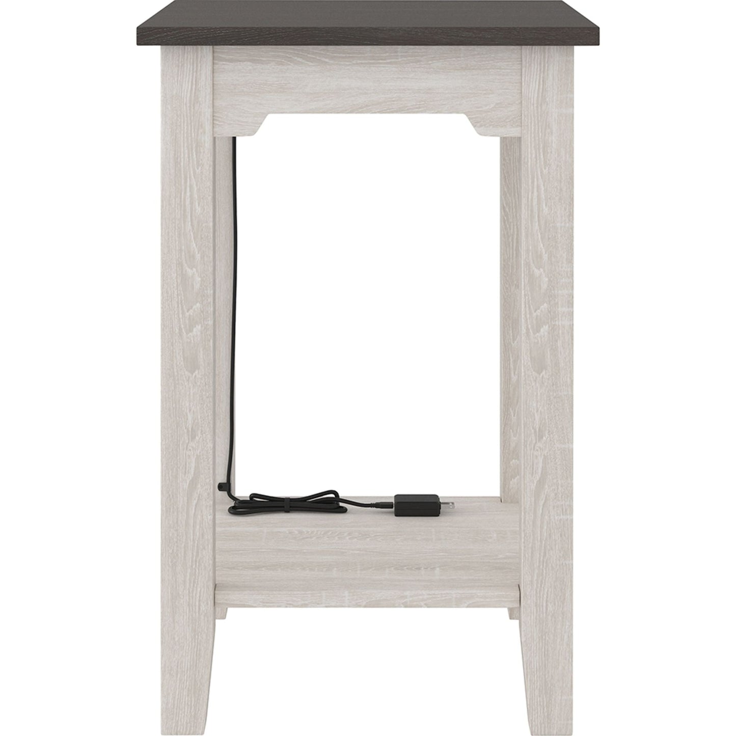 Dorrinson Chair Side End Table - Two-tone
