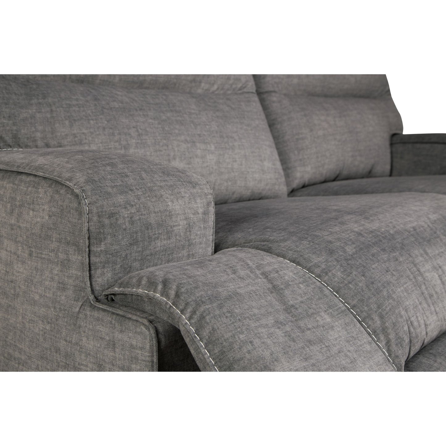 Coombs Power Reclining Sofa - Charcoal