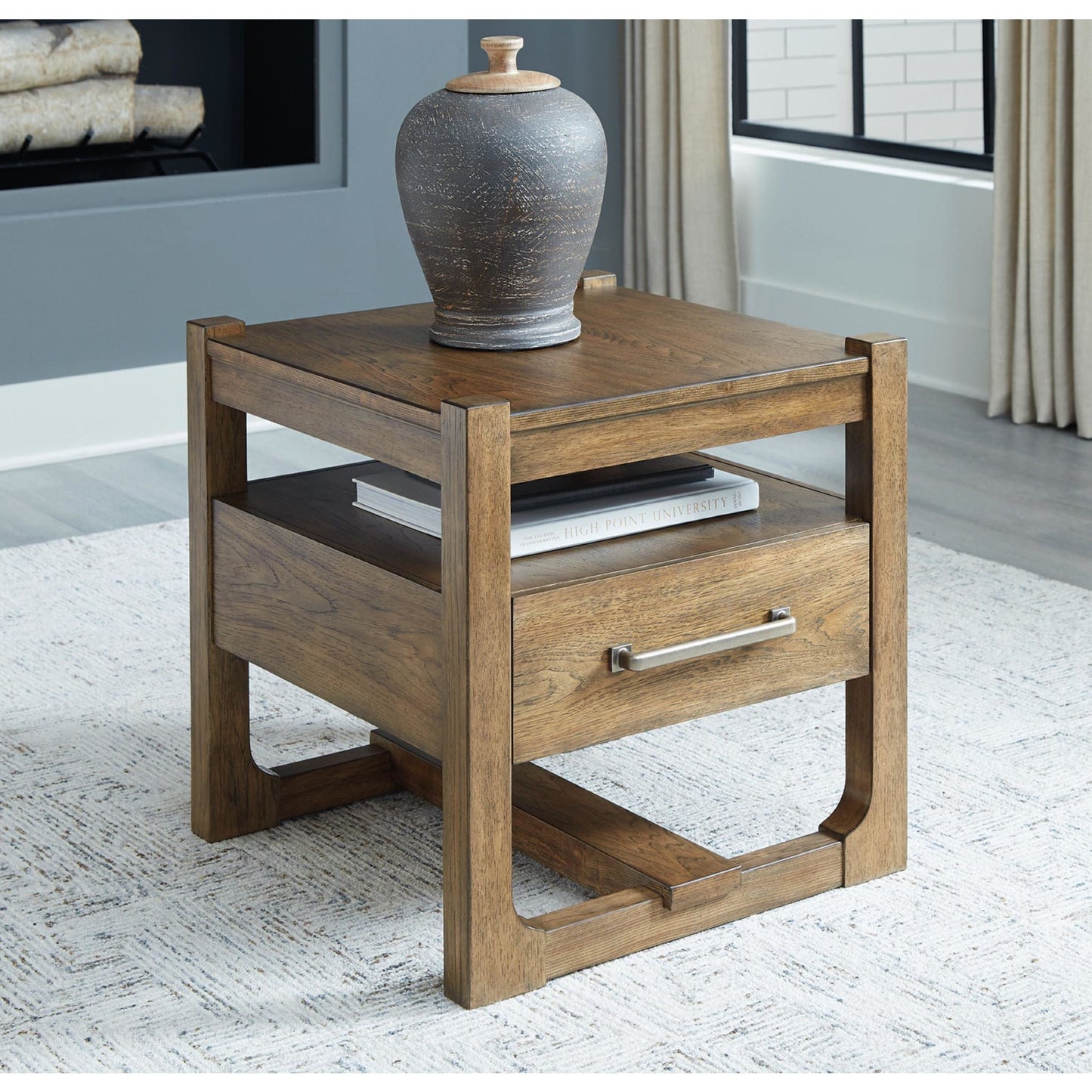 Cabalynn End Table - Light Brown