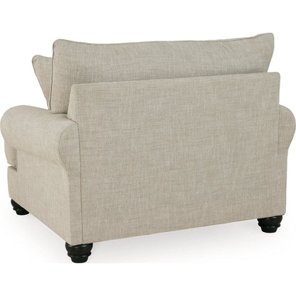 Asanti Chair and a Half - Fog