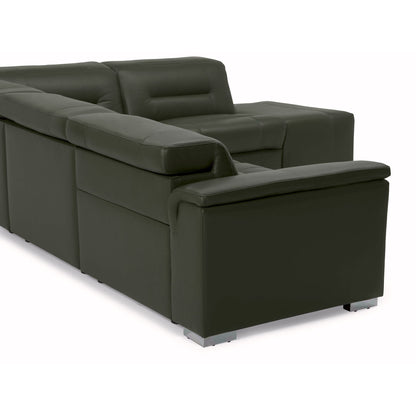 Basil 4 Piece Power Reclining Sectional