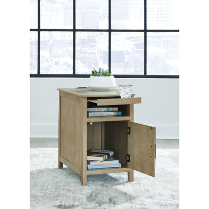 Devonsted Chair Side End Table - Light Brown