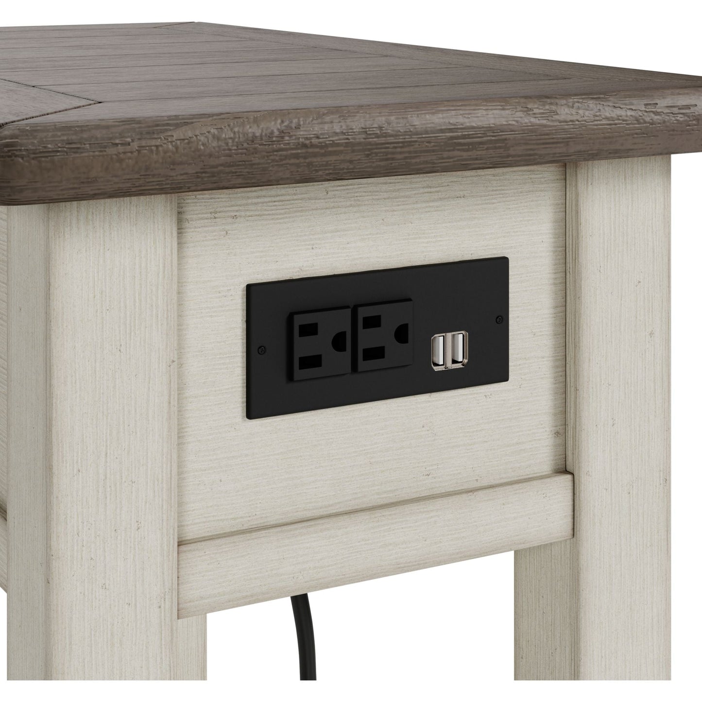 Bolanburg Chair Side End Table - Two-tone