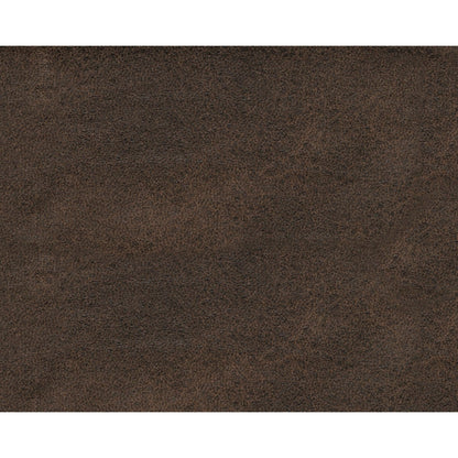 Abalone Oversized Accent Ottoman - Chocolate