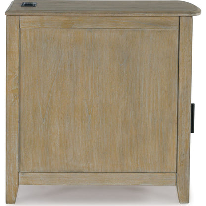 Devonsted Chair Side End Table - Light Brown