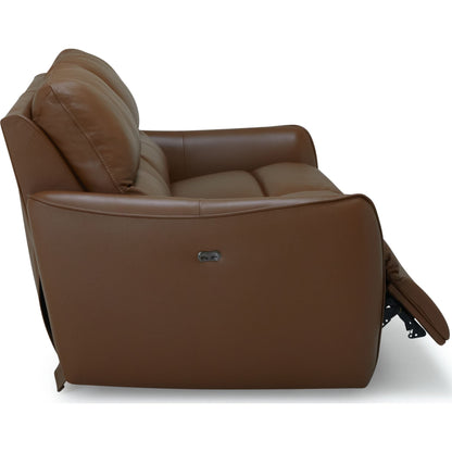 Arlo Power Reclining Sofa - Valencia Biscotti