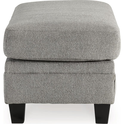 Davinca Ottoman - Charcoal