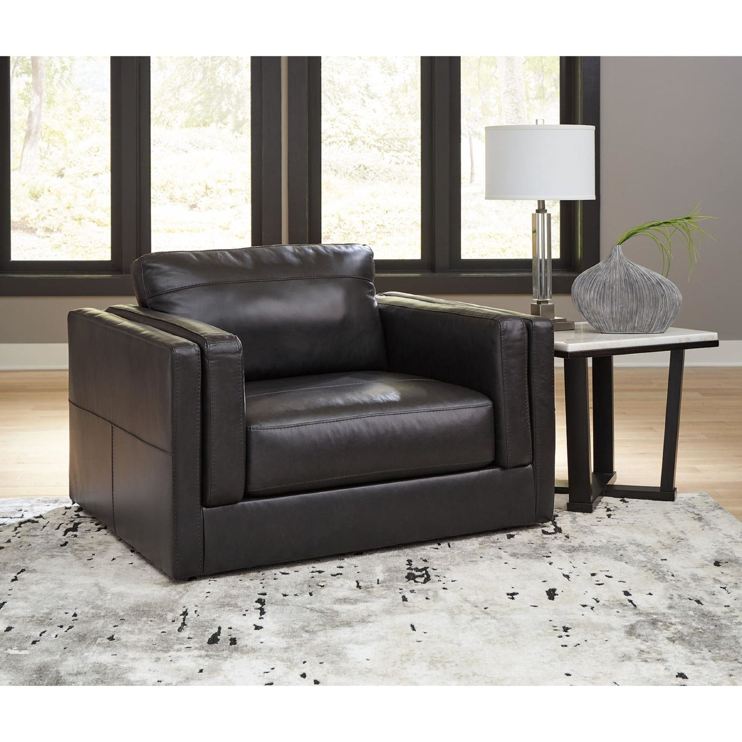 Amiata Chair and a Half - Onyx