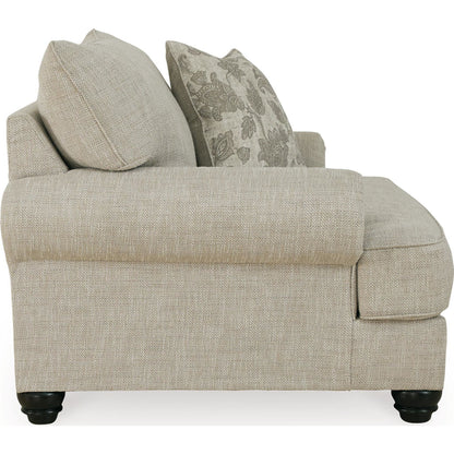 Asanti Chair and a Half - Fog