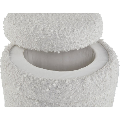 Duntler Storage Ottoman - Ivory