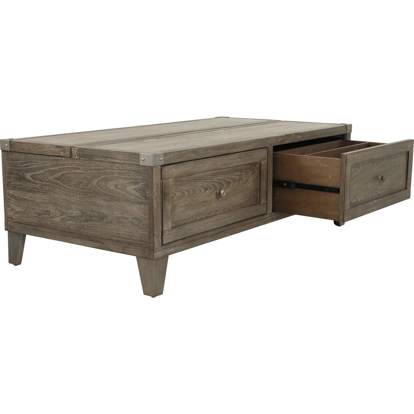 Chazney Coffee Table - Rustic Brown