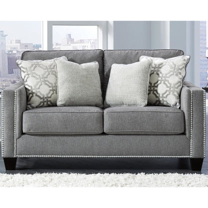 Barrali Loveseat - Fog