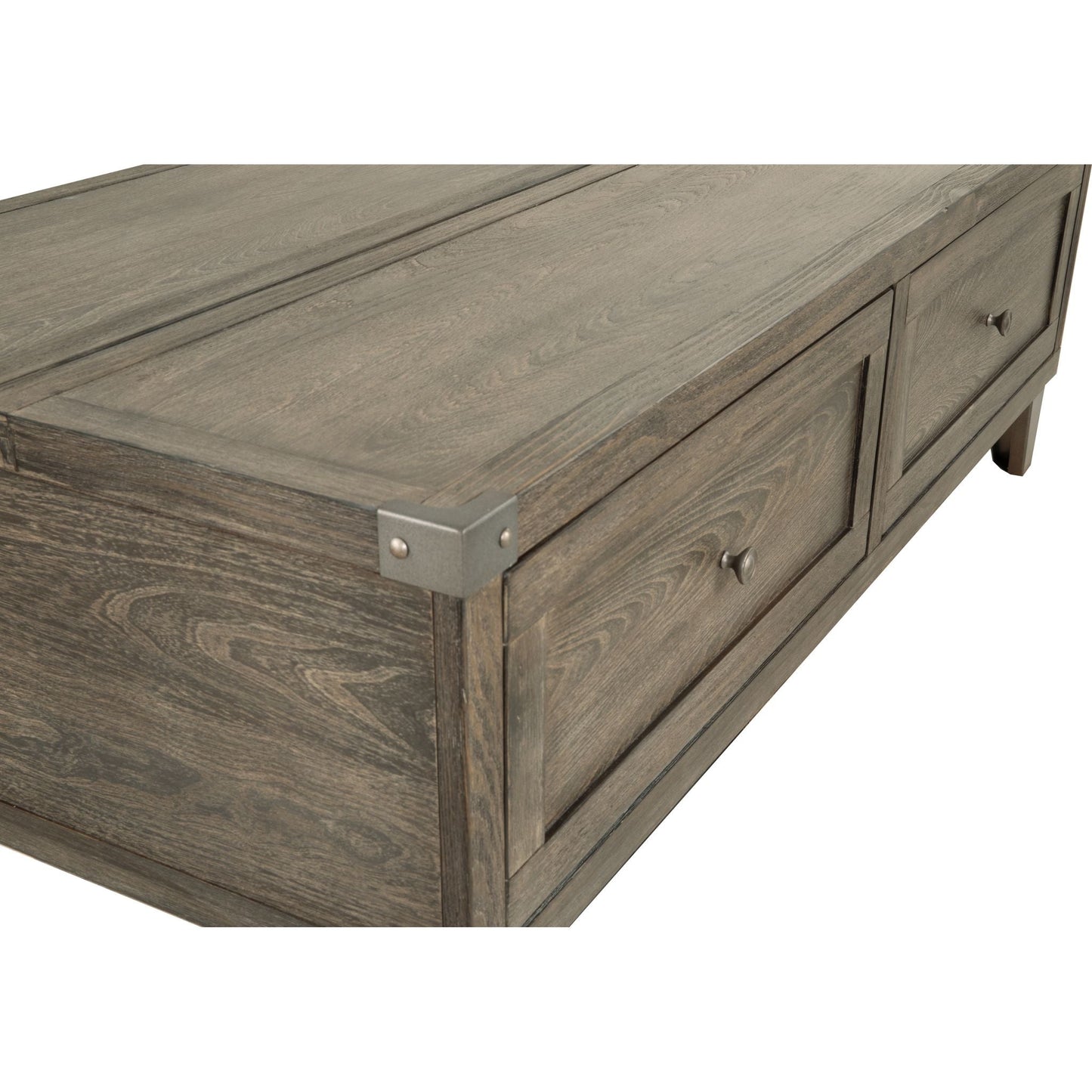 Chazney Coffee Table - Rustic Brown