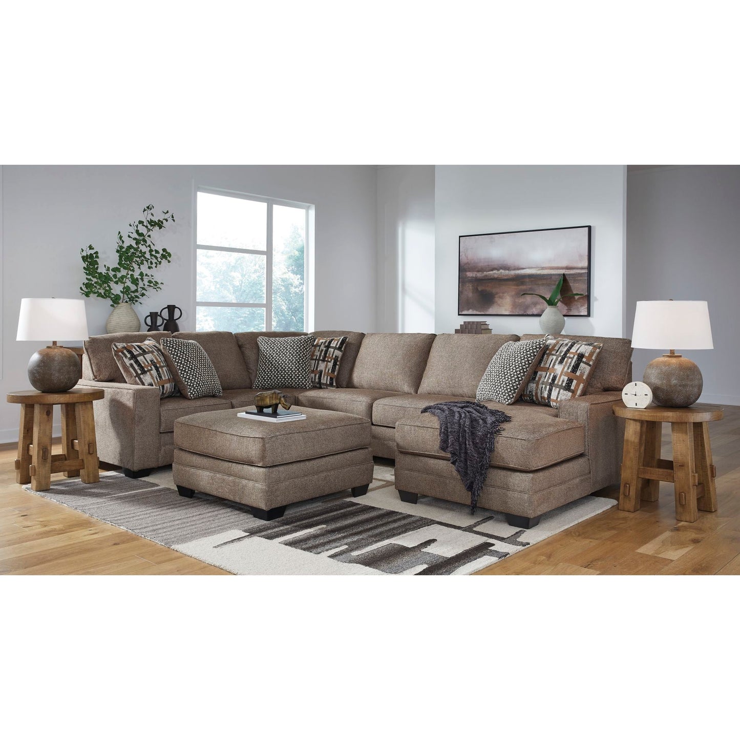 Cannonbrook 3 Piece Sectional with Chaise