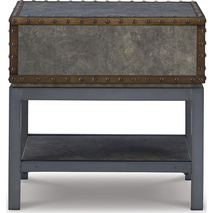 Derrylin End Table - Brown