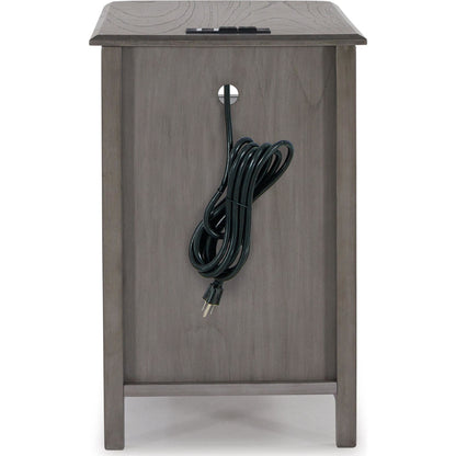 Devonsted Chair Side End Table - Gray