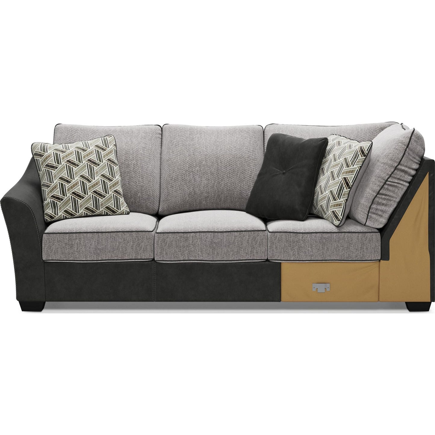 Bilgray 3 Piece Sectional - Pewter