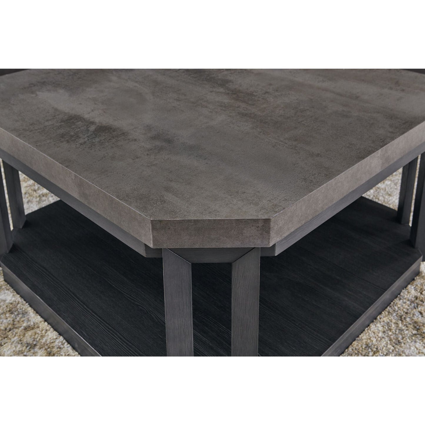 Bonilane 3 Pack Tables - Black/Gray