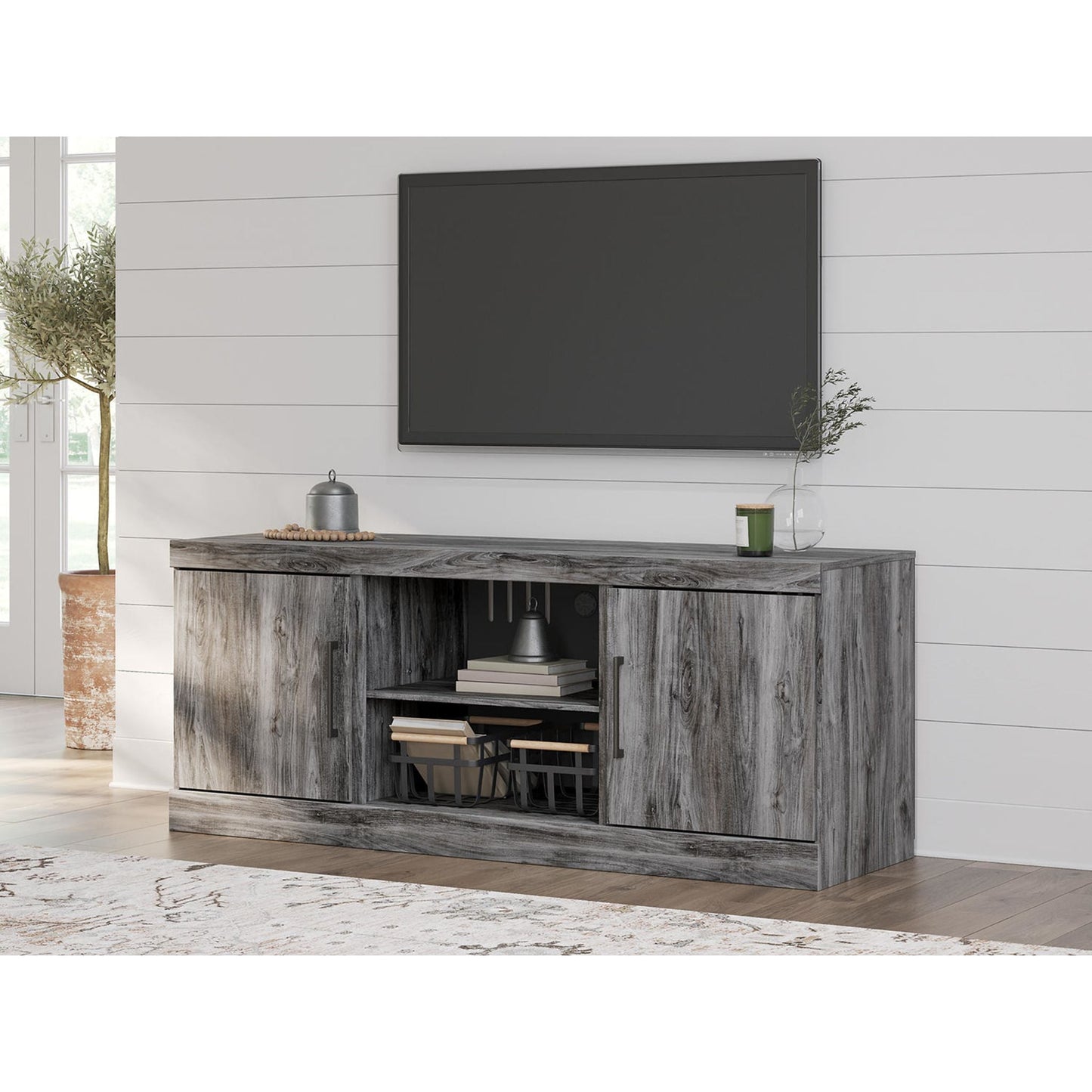Baystorm TV Stand - Gray