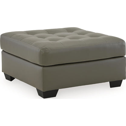 Donlen Oversized Accent Ottoman - Gray
