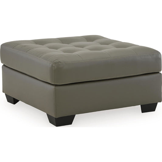 Donlen Oversized Accent Ottoman - Gray
