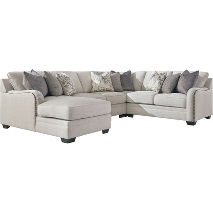 Dellara 4 Piece Sectional with Chaise