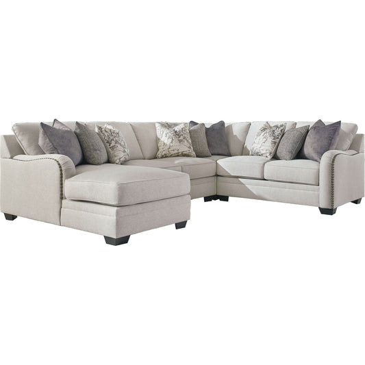 Dellara 4 Piece Sectional with Chaise