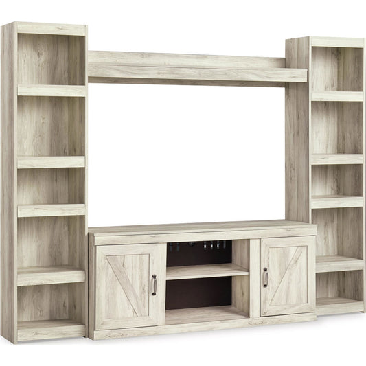 Bellaby 4 Piece Entertainment Unit - Whitewash