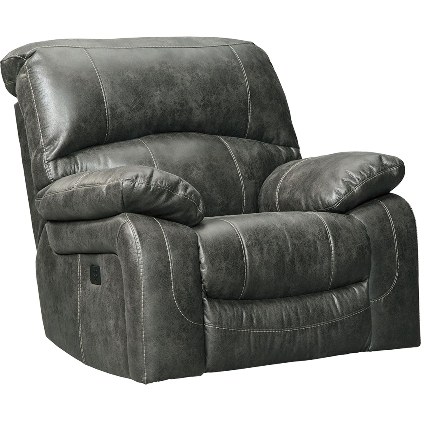 Dunwell Power Rocker Recliner - Steel