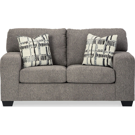 Alessio Loveseat - Platinum